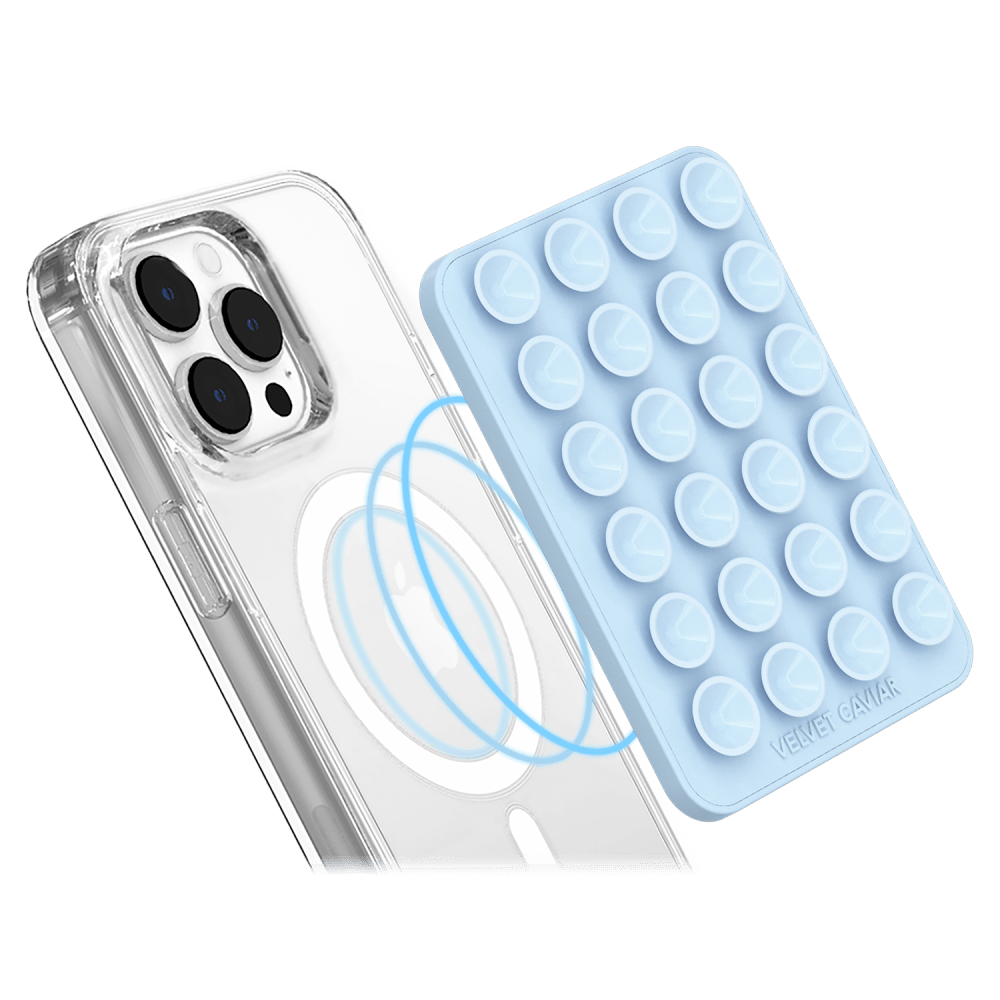 Wholesale cell phone accessory VELVET CAVIAR - MightyGrip MagSafe Phone Mount - Blue
