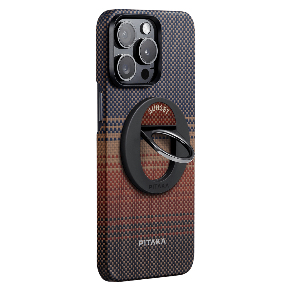 Wholesale cell phone accessory Pitaka - MagEZ MagSafe Grip - Sunset