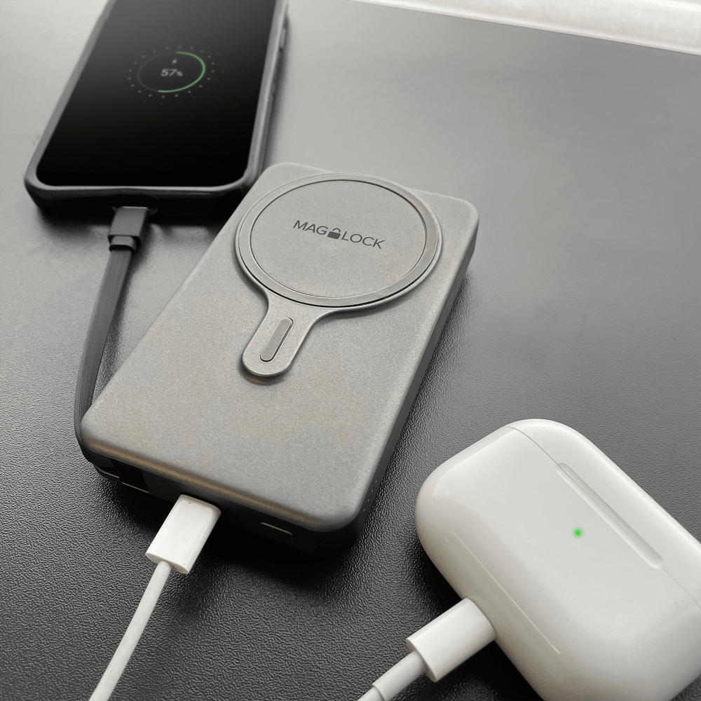 Wholesale cell phone accessory myCharge - MagLock Hub Plus All in One Wireless Charger 5,000