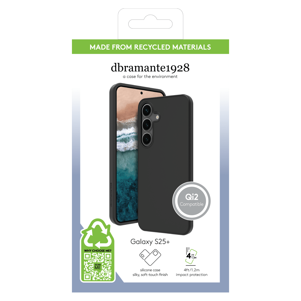 Wholesale cell phone accessory dbramante1928 - Monaco Case for Samsung Galaxy S25 Plus - Night