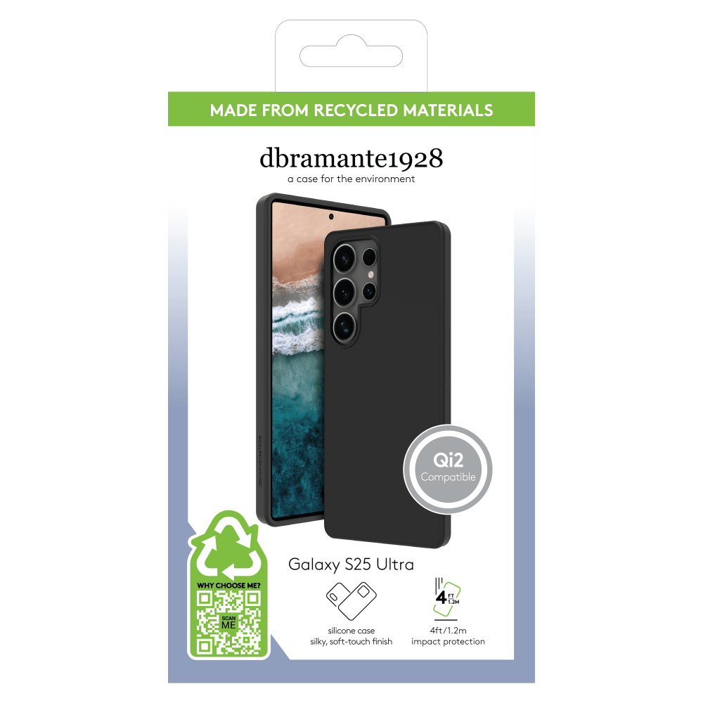 Wholesale cell phone accessory dbramante1928 - Monaco Case for Samsung Galaxy S25 Ultra - Night