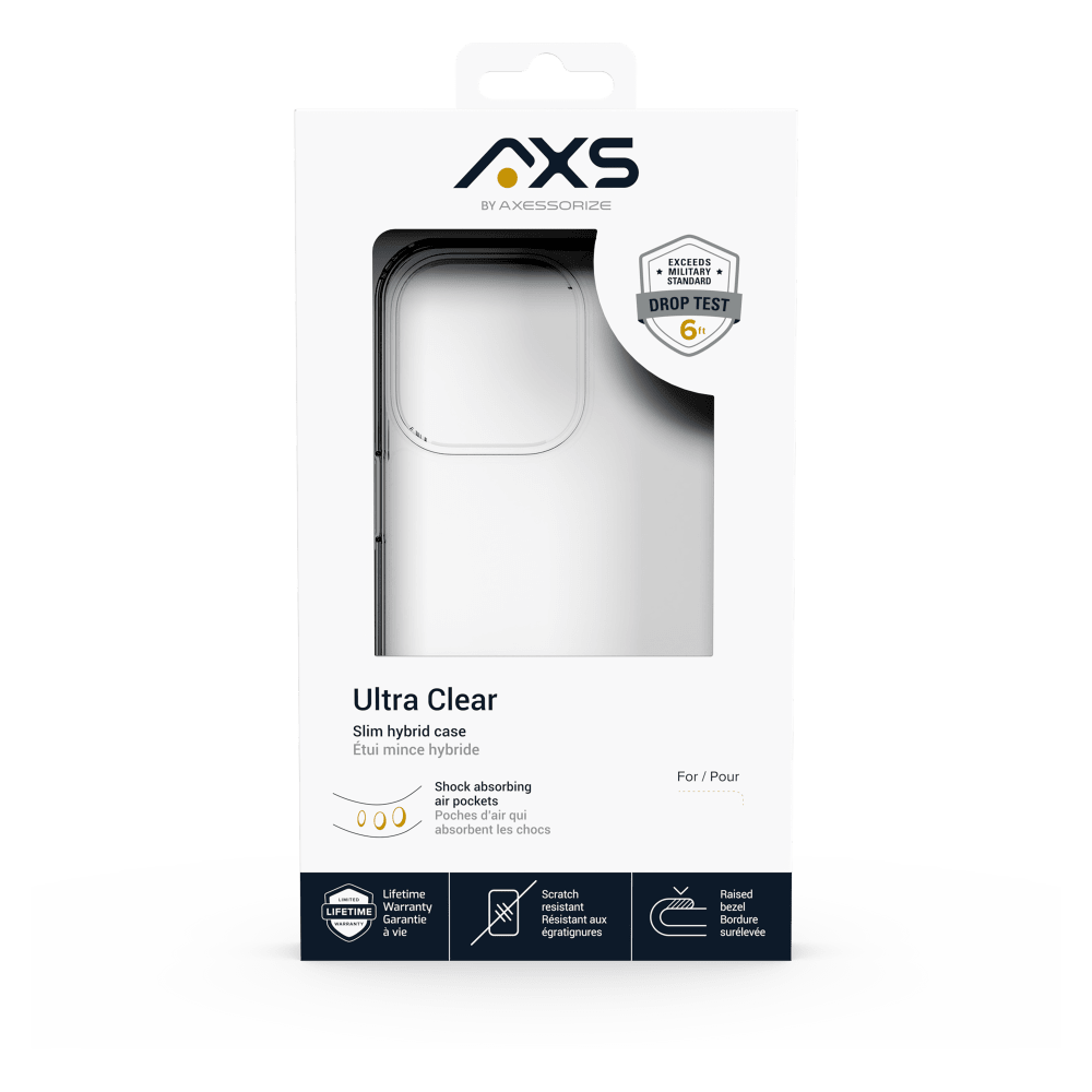 Wholesale cell phone accessory AXS - Ultra Clear Case for Motorola Razr (2024)   /  Razr (2025