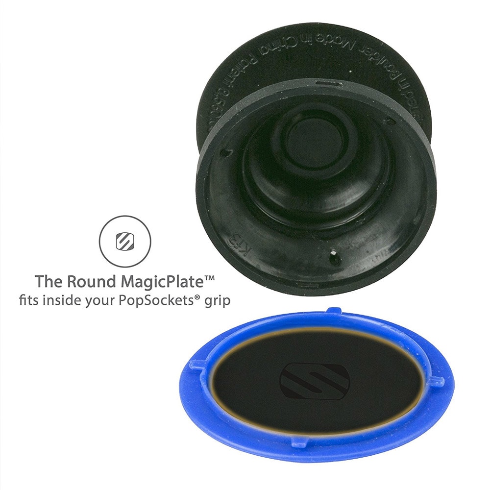 Wholesale cell phone accessory Scosche - MagicMount Pro Dash Mount for PopSockets - Black and