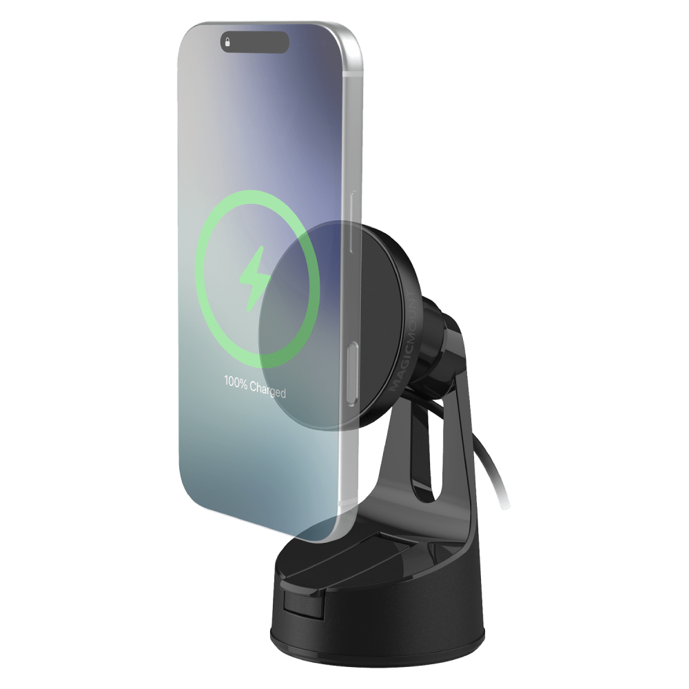Wholesale cell phone accessory Scosche - MagicMount Charge Pro Window / Dash Qi2 Wireless Charging