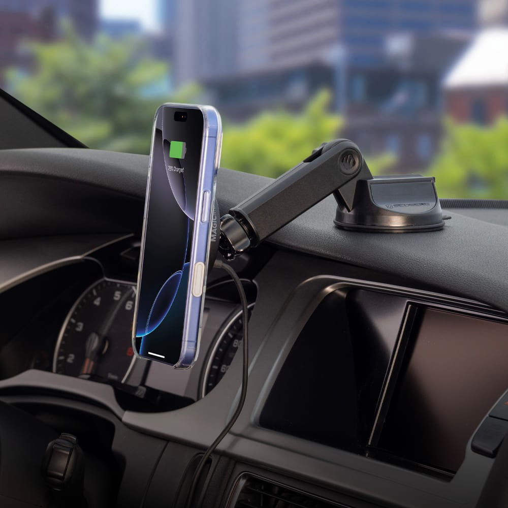 Wholesale cell phone accessory Scosche - MagicMount Charge Pro Flip Qi2 Wireless Charging Mount