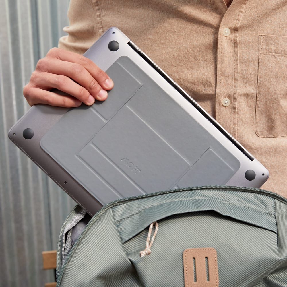 Wholesale cell phone accessory MoFT - Adhesive Invisble Laptop Stand - Misty Cove