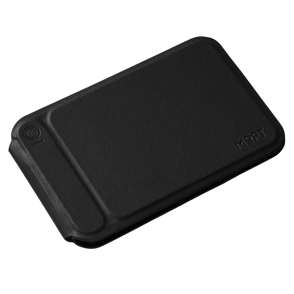 Wholesale cell phone accessory MoFT - MOVAS Snap Phone MagSafe Tripod Wallet - Jet Black
