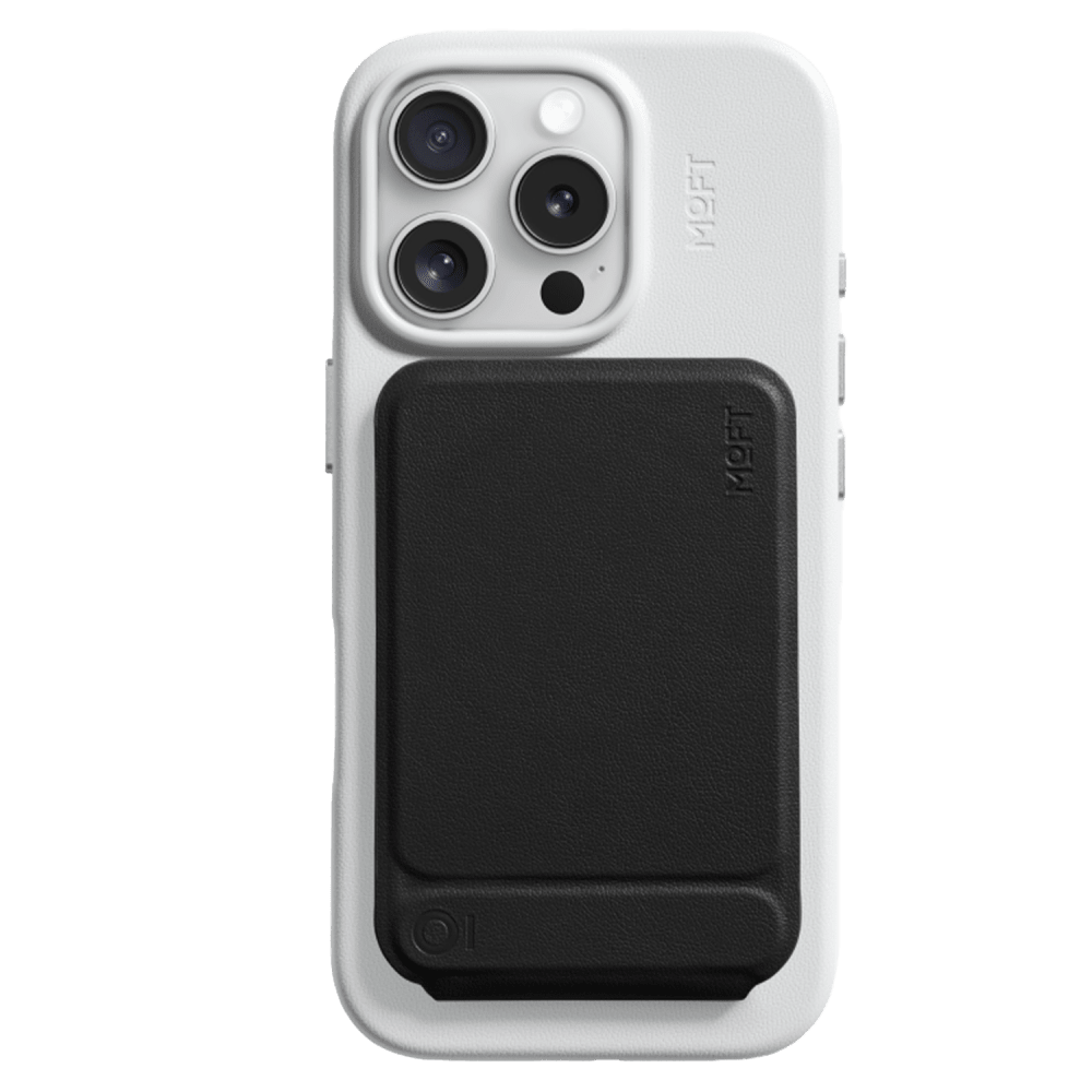 Wholesale cell phone accessory MoFT - MOVAS Snap Phone MagSafe Tripod Wallet - Jet Black