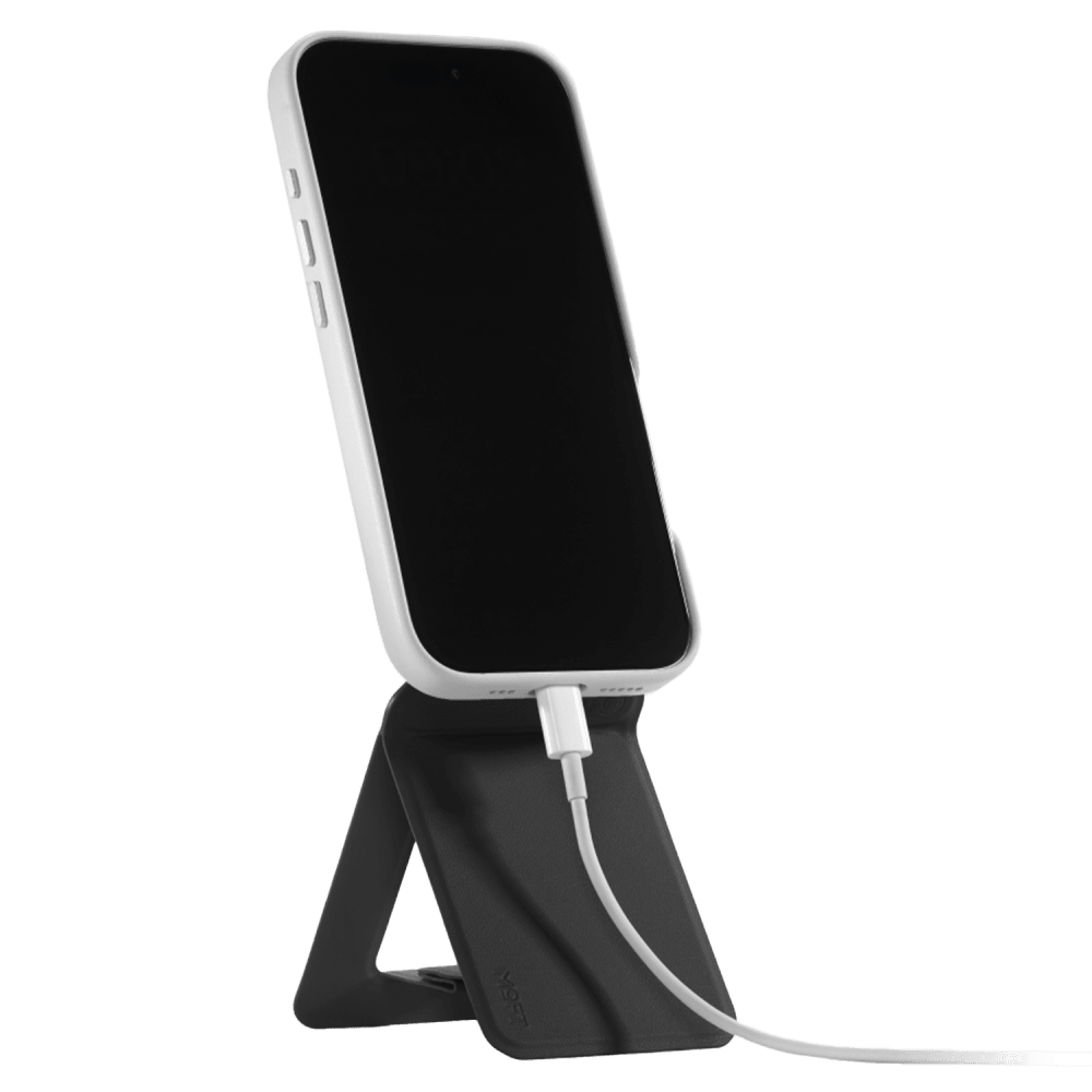 Wholesale cell phone accessory MoFT - MOVAS Snap Phone MagSafe Tripod Wallet - Jet Black