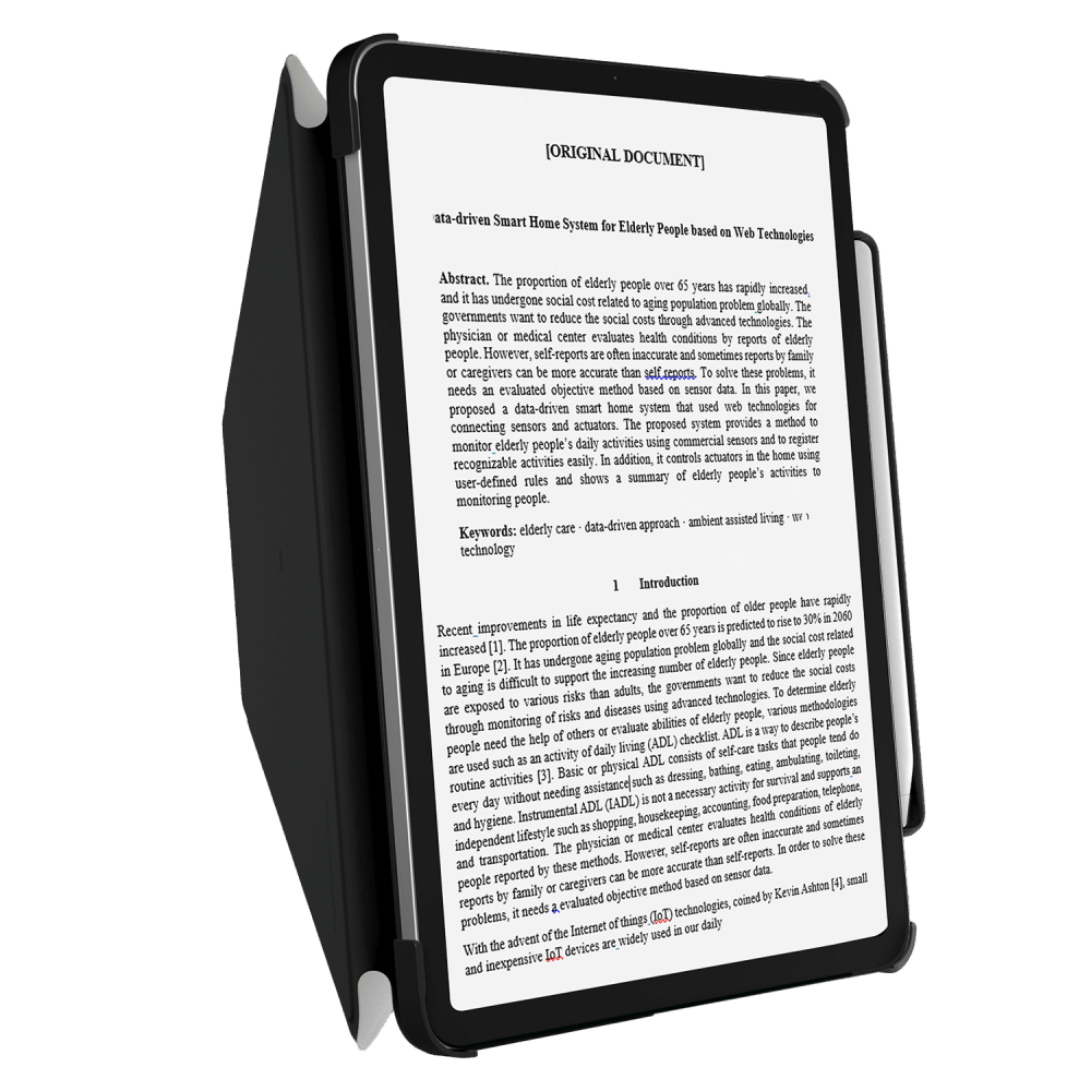 Wholesale cell phone accessory MoFT - Dynamic Folio Case for Apple iPad 11 - Misty Cove