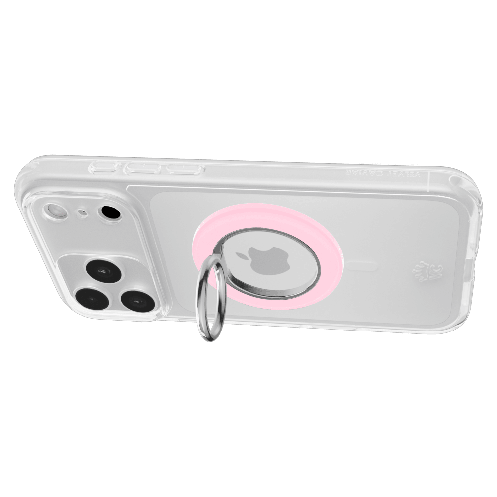 Wholesale cell phone accessory VELVET CAVIAR - MagSafe Phone Grip Ring - Strawberry Milk