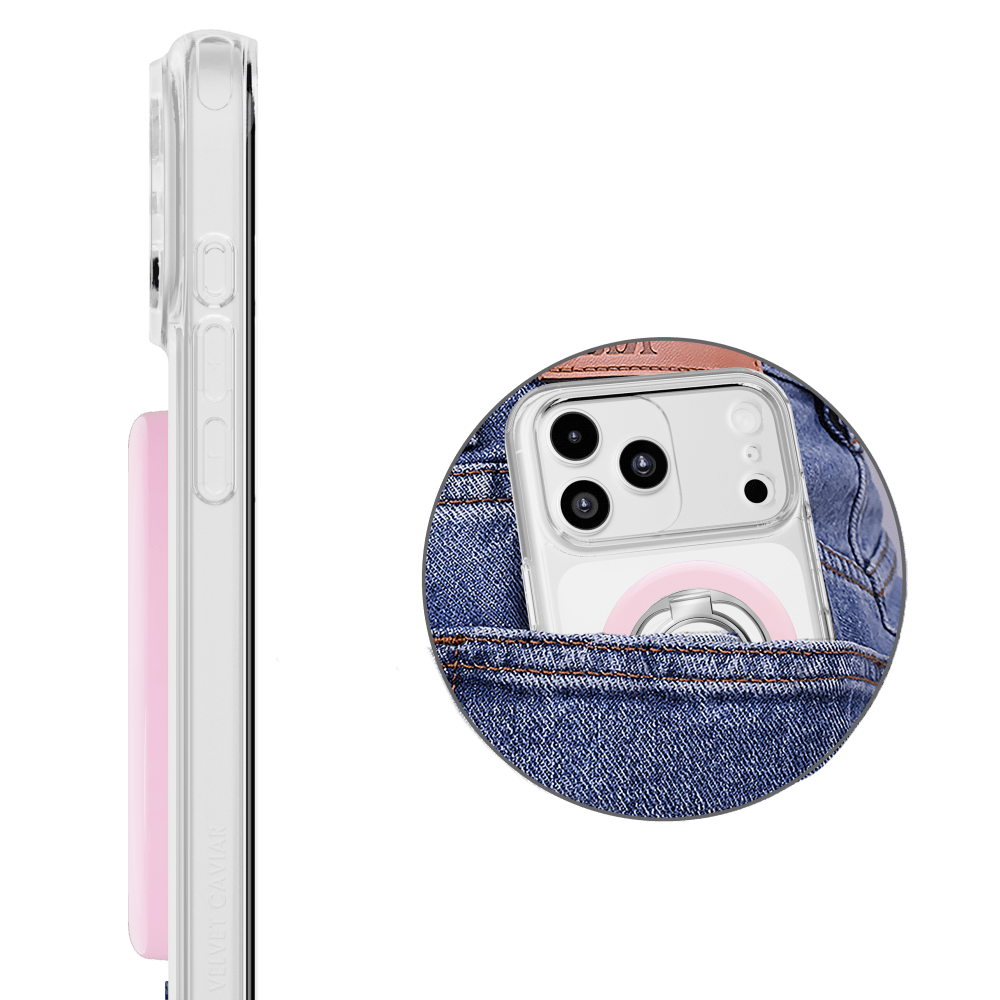 Wholesale cell phone accessory VELVET CAVIAR - MagSafe Phone Grip Ring - Strawberry Milk