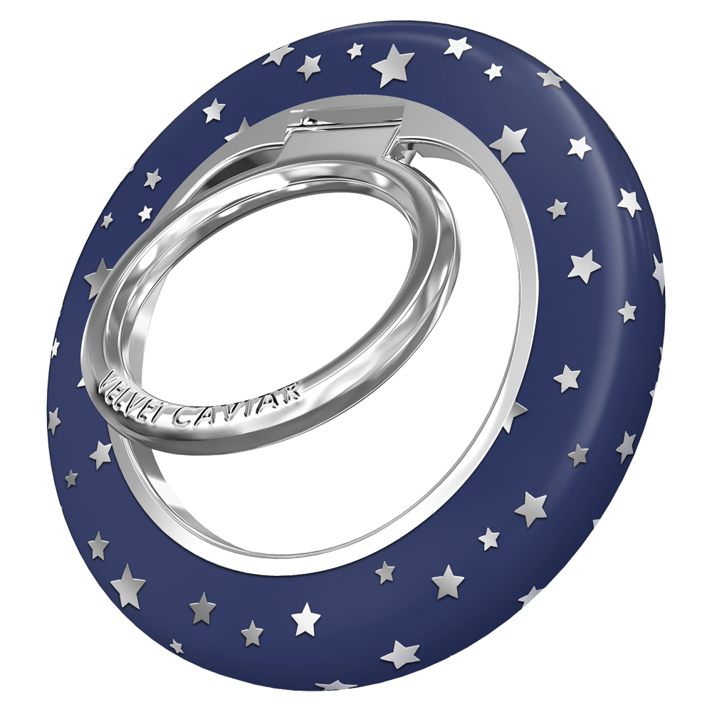 Wholesale cell phone accessory VELVET CAVIAR - Magnetic Phone Ring & Stand - Midnight Stars