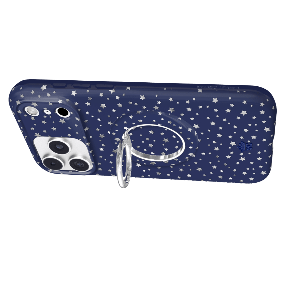 Wholesale cell phone accessory VELVET CAVIAR - Magnetic Phone Ring & Stand - Midnight Stars