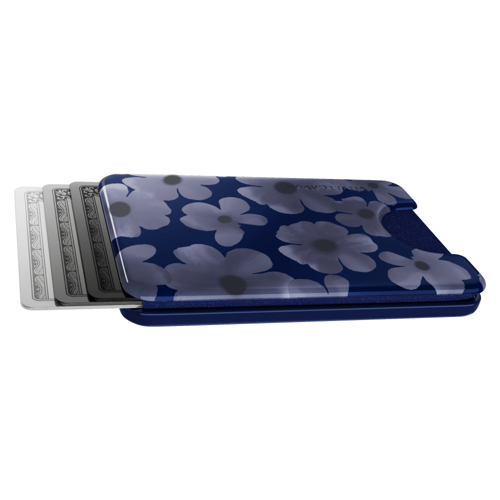 Wholesale cell phone accessory VELVET CAVIAR - Magsafe Phone Wallet - Midnight Blossom