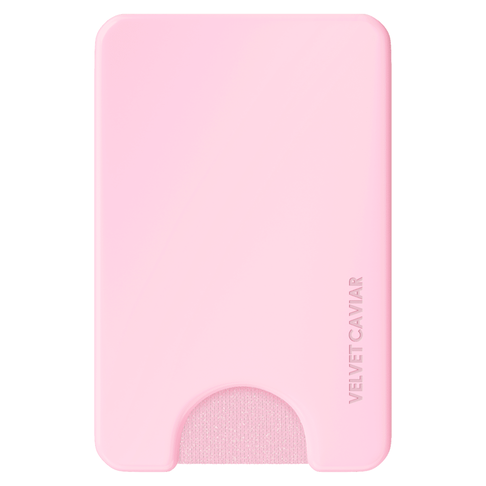 Wholesale cell phone accessory VELVET CAVIAR - Magsafe Phone Wallet - Strawberry Milk