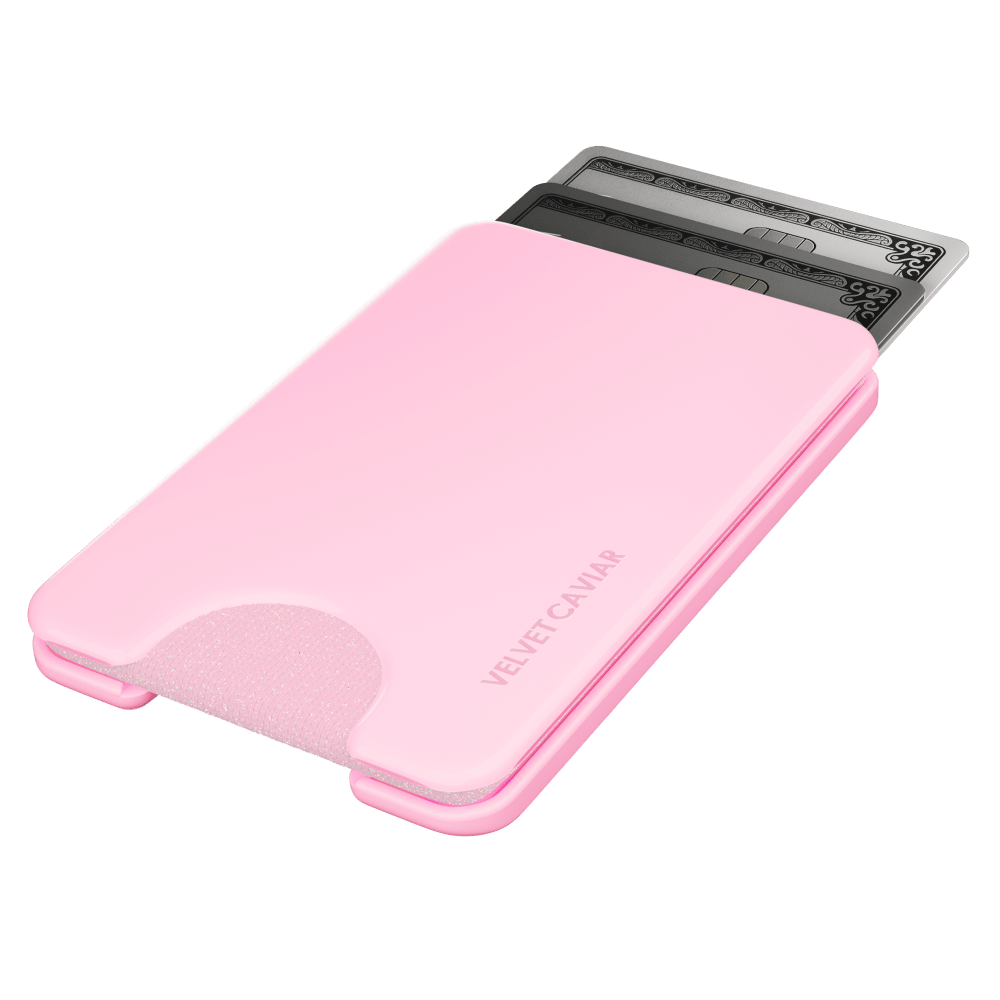 Wholesale cell phone accessory VELVET CAVIAR - Magsafe Phone Wallet - Strawberry Milk