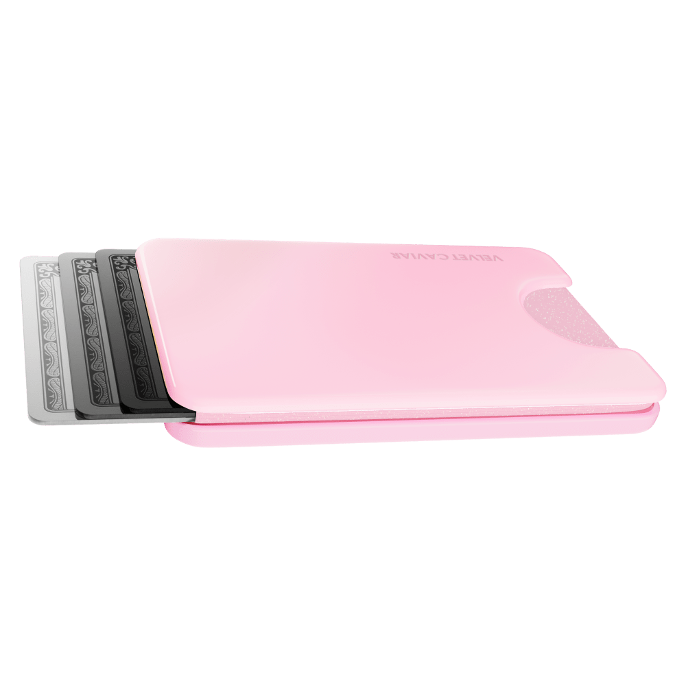 Wholesale cell phone accessory VELVET CAVIAR - Magsafe Phone Wallet - Strawberry Milk