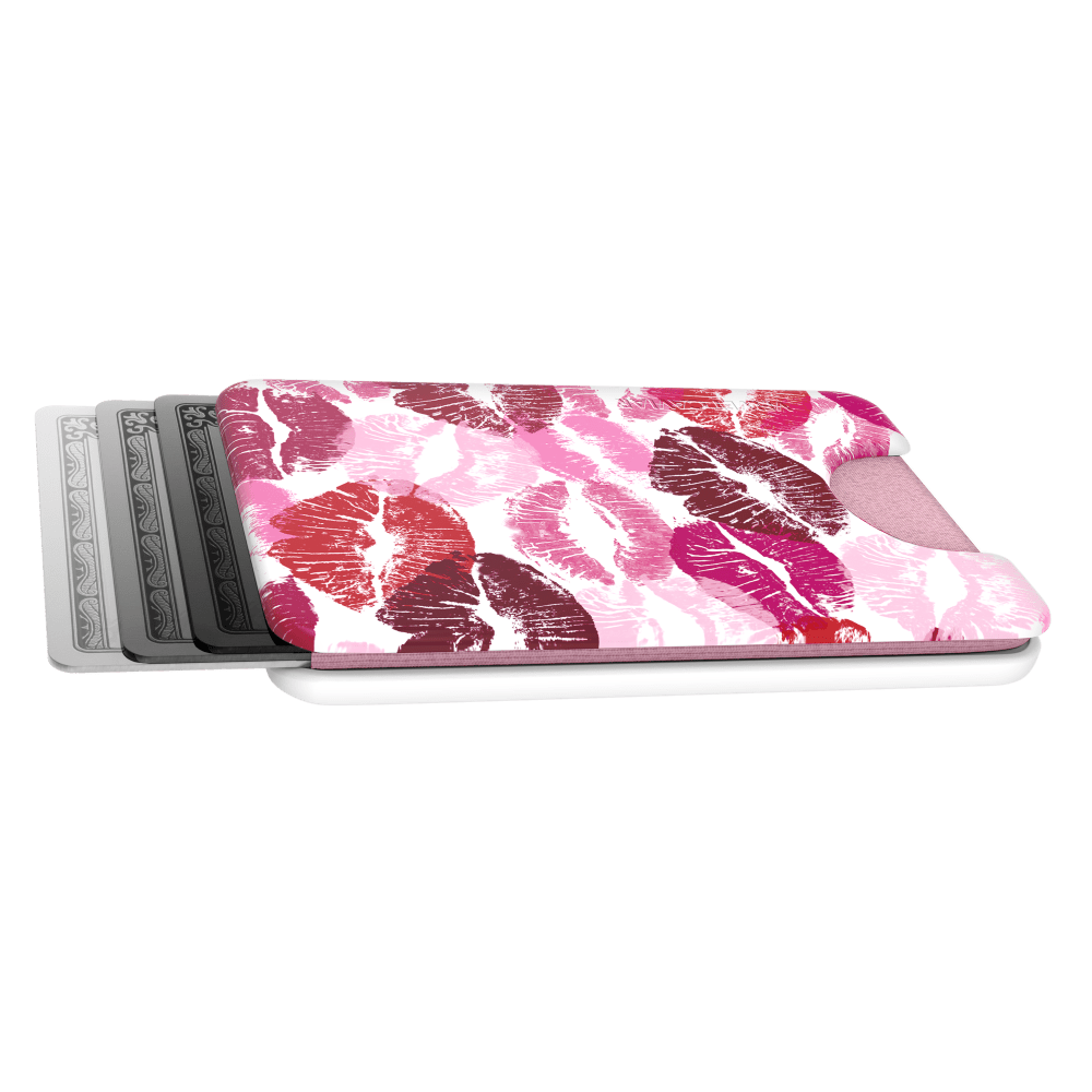 Wholesale cell phone accessory VELVET CAVIAR - Magnetic Phone Wallet - Kiss Me