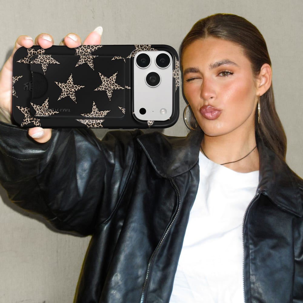 Wholesale cell phone accessory VELVET CAVIAR - Magnetic Phone Wallet - Rockstar Girlfriend