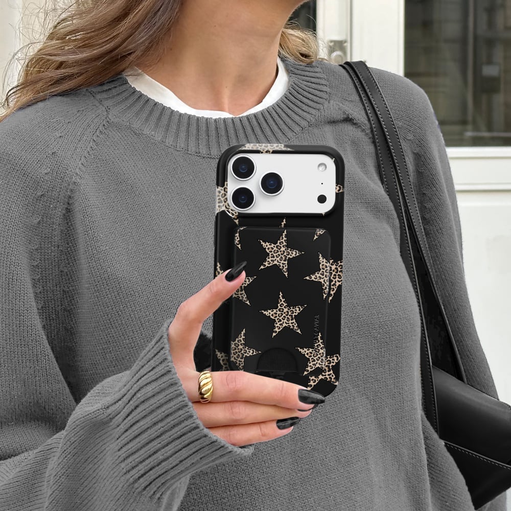 Wholesale cell phone accessory VELVET CAVIAR - Magnetic Phone Wallet - Rockstar Girlfriend