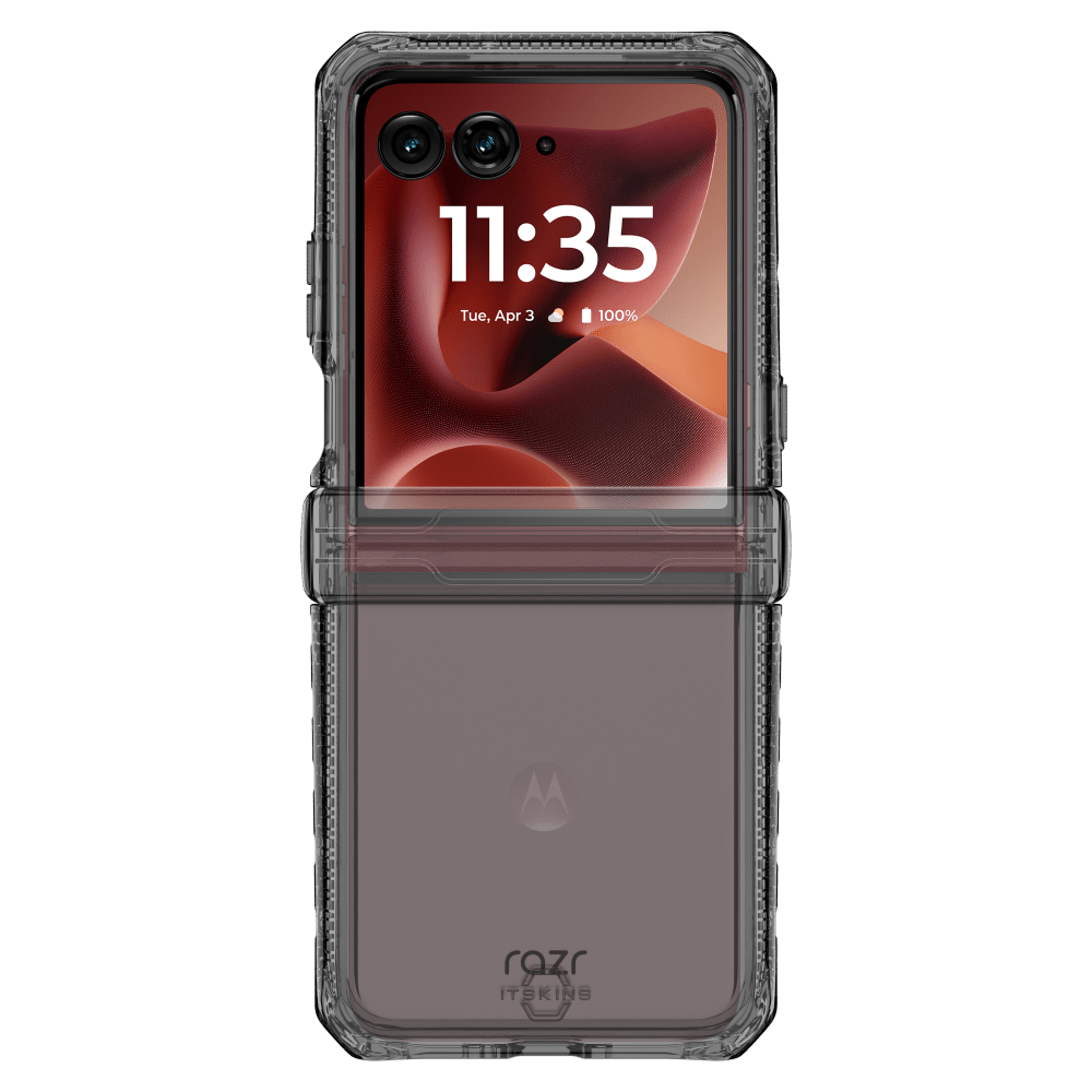 Wholesale cell phone accessory ITSKINS - Hybrid_R Clear Case for Motorola Razr Plus (2025) -