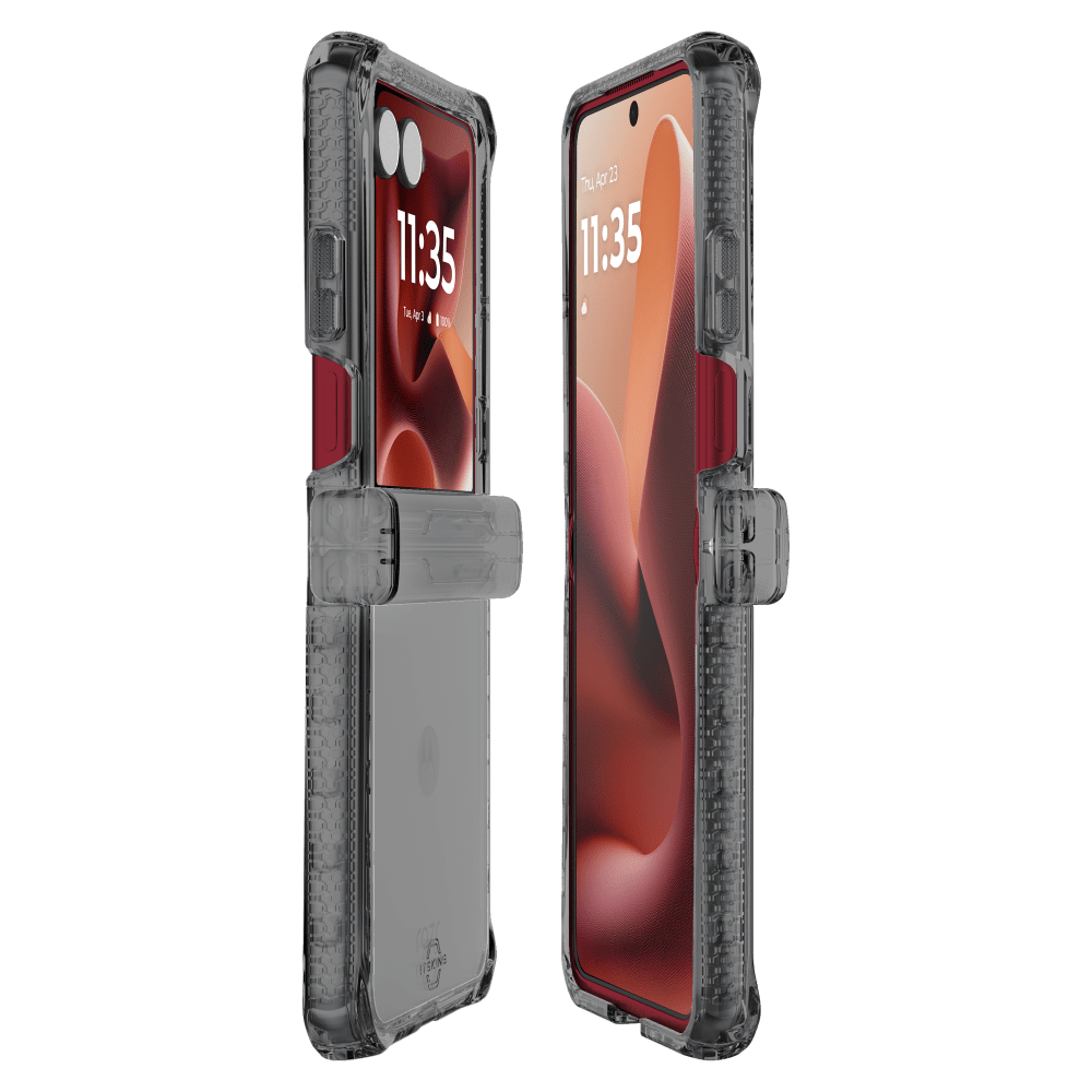 Wholesale cell phone accessory ITSKINS - Hybrid_R Clear Case for Motorola Razr Plus (2025) -