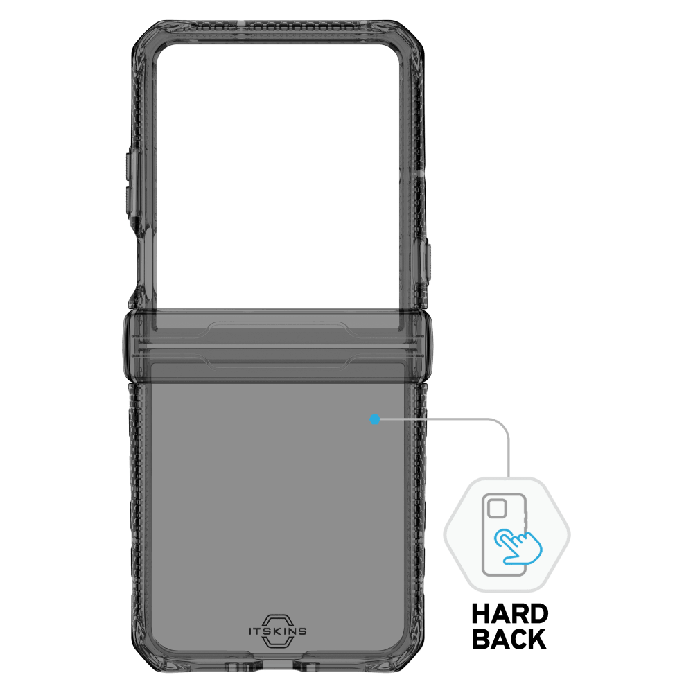 Wholesale cell phone accessory ITSKINS - Hybrid_R Clear Case for Motorola Razr Plus (2025) -