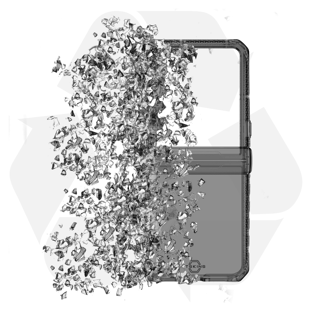 Wholesale cell phone accessory ITSKINS - Hybrid_R Clear Case for Motorola Razr Plus (2025) -