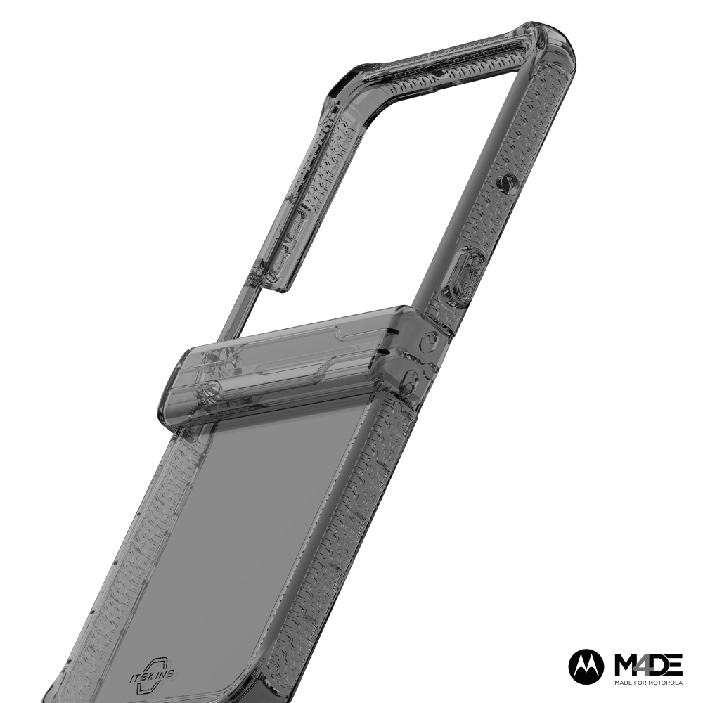 Wholesale cell phone accessory ITSKINS - Hybrid_R Clear Case for Motorola Razr Plus (2025) -