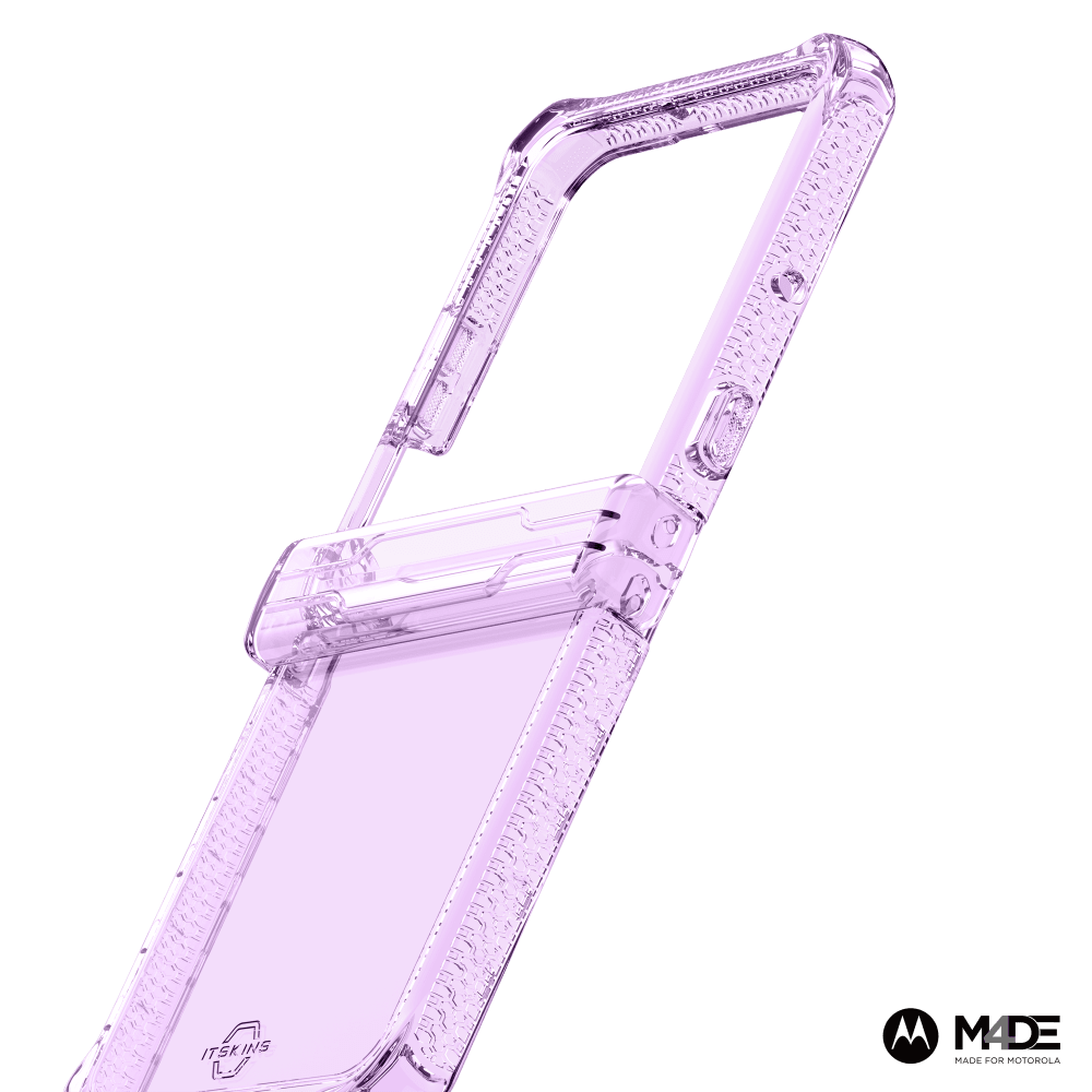 Wholesale cell phone accessory ITSKINS - Hybrid_R Clear Case for Motorola Razr Plus (2025) -