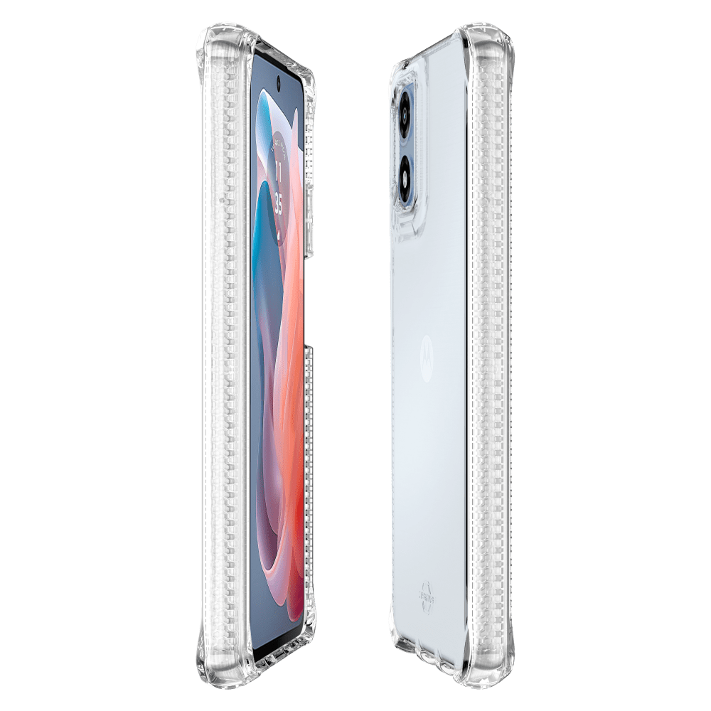 Wholesale cell phone accessory ITSKINS - Spectrum_R Clear Case for Motorola Moto G 5G (2024