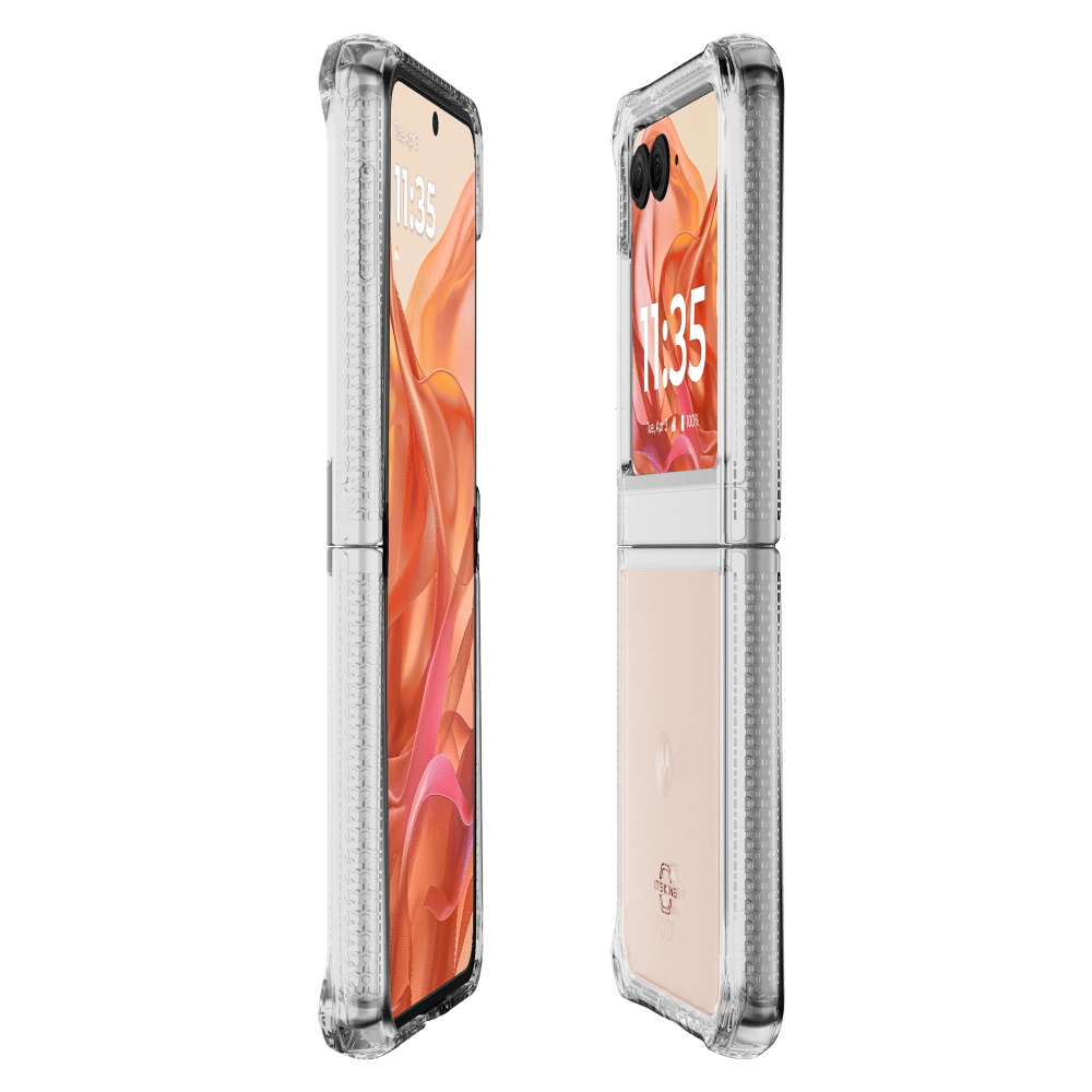 Wholesale cell phone accessory ITSKINS - Hybrid_R Clear Case for Motorola Razr (2024)   /