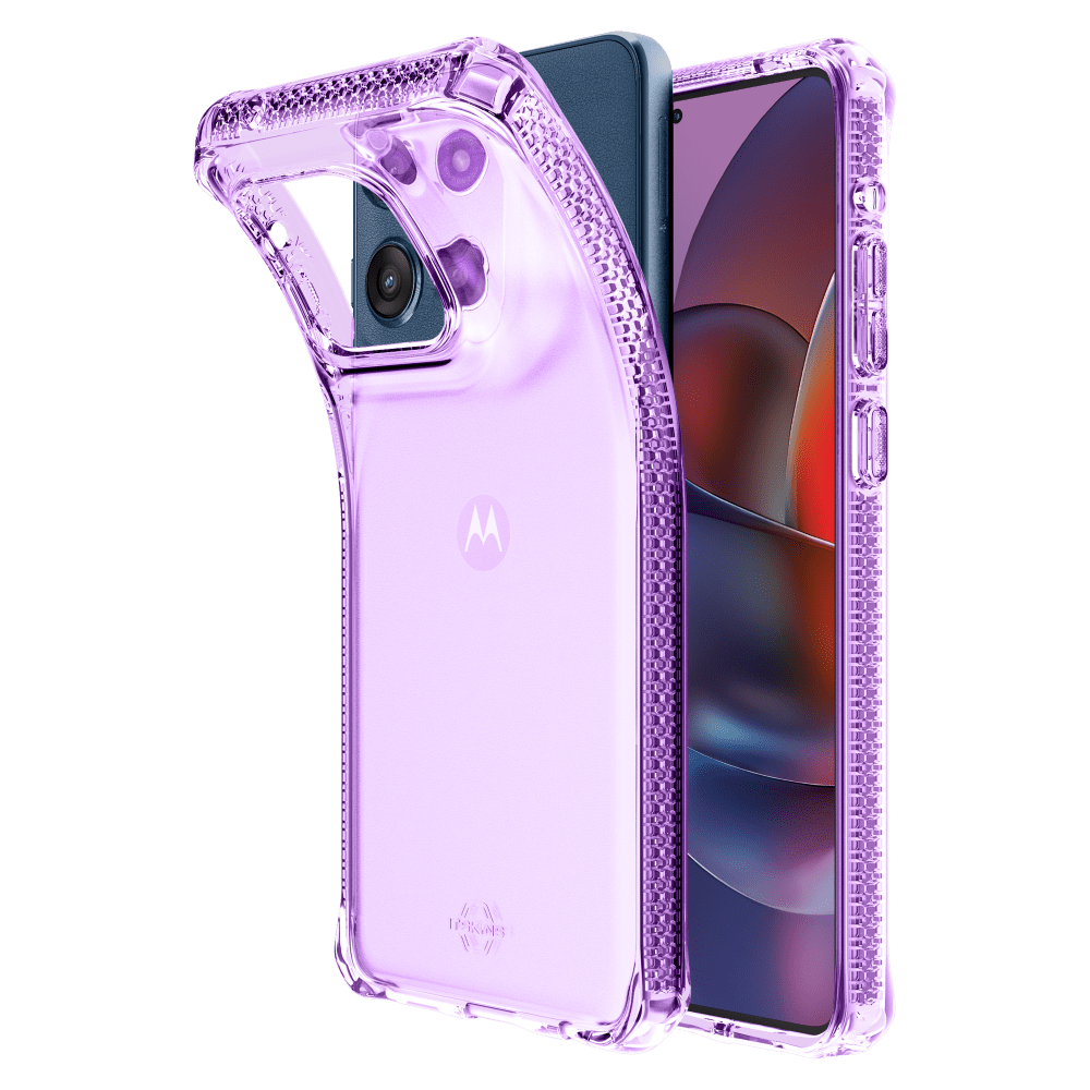Wholesale cell phone accessory ITSKINS - Spectrum_R Clear Case for Motorola Moto G Stylus 5G
