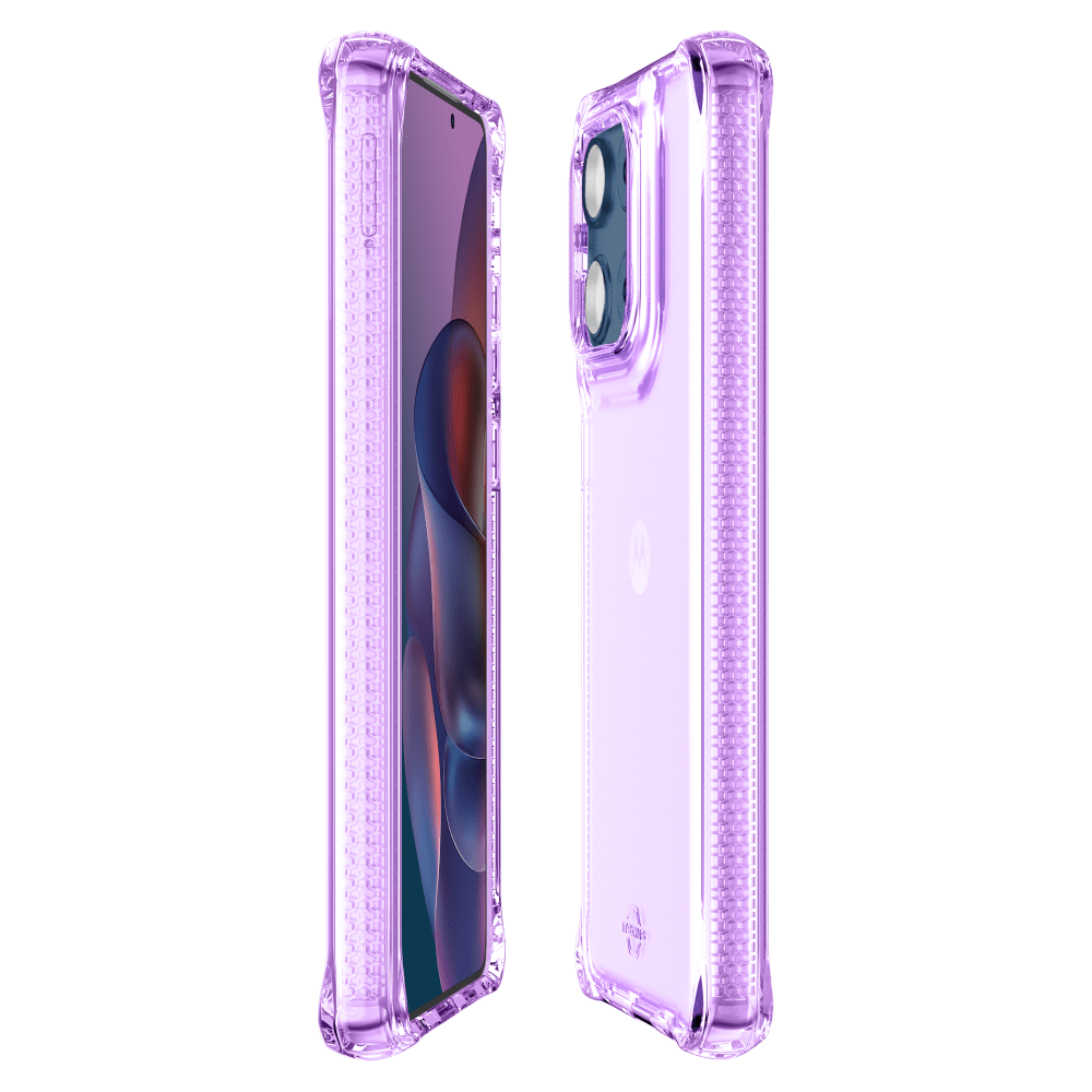 Wholesale cell phone accessory ITSKINS - Spectrum_R Clear Case for Motorola Moto G Stylus 5G