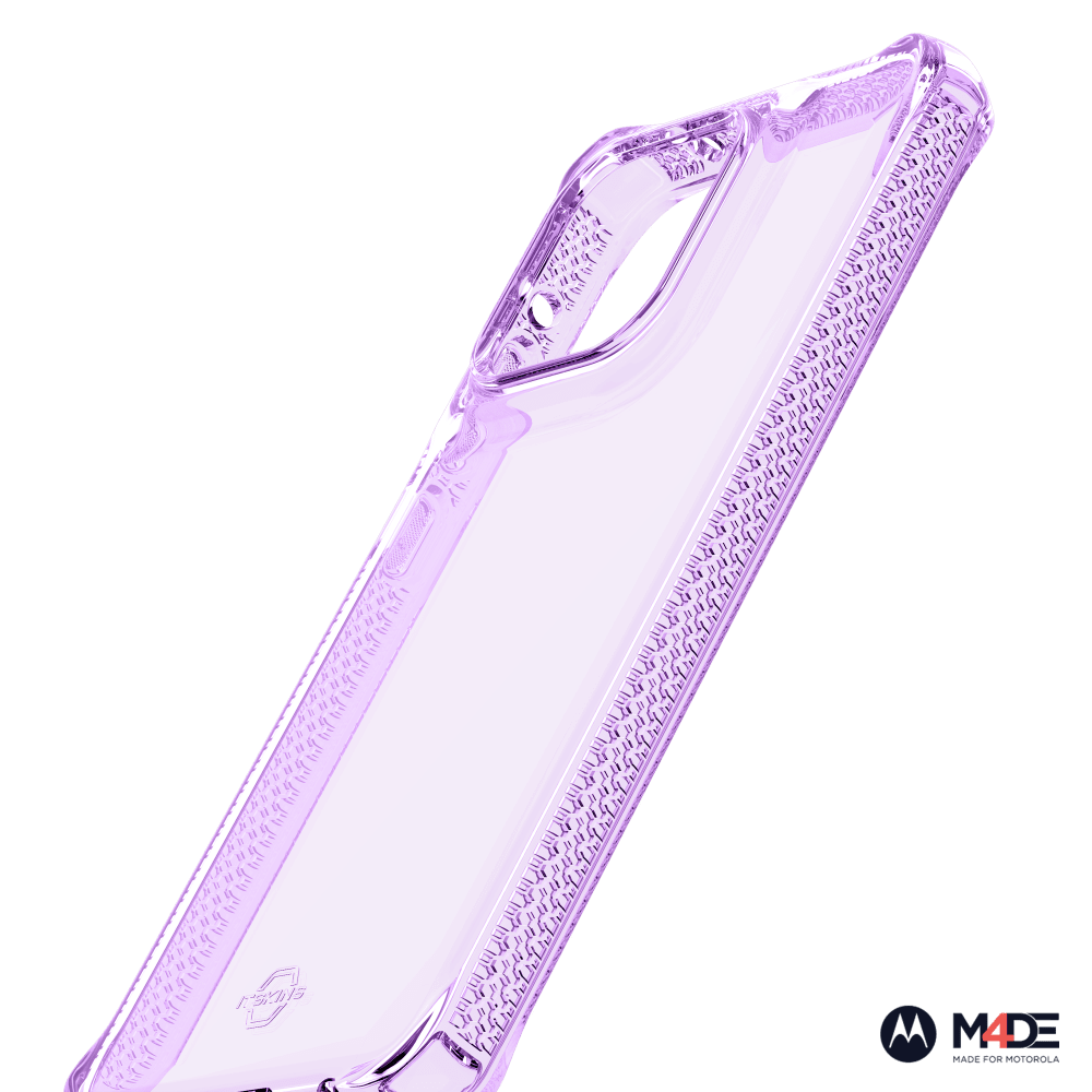 Wholesale cell phone accessory ITSKINS - Spectrum_R Clear Case for Motorola Moto G Stylus 5G