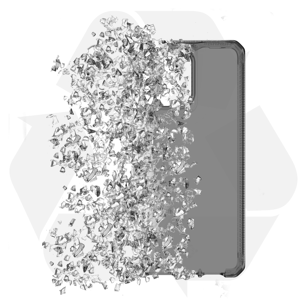 Wholesale cell phone accessory ITSKINS - Spectrum_R Clear Case for Motorola Moto G Stylus 5G