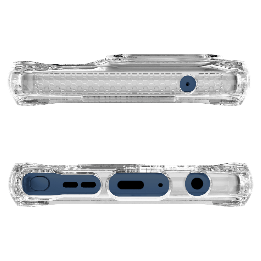 Wholesale cell phone accessory ITSKINS - Spectrum_R Clear Case for Motorola Moto G Stylus 5G