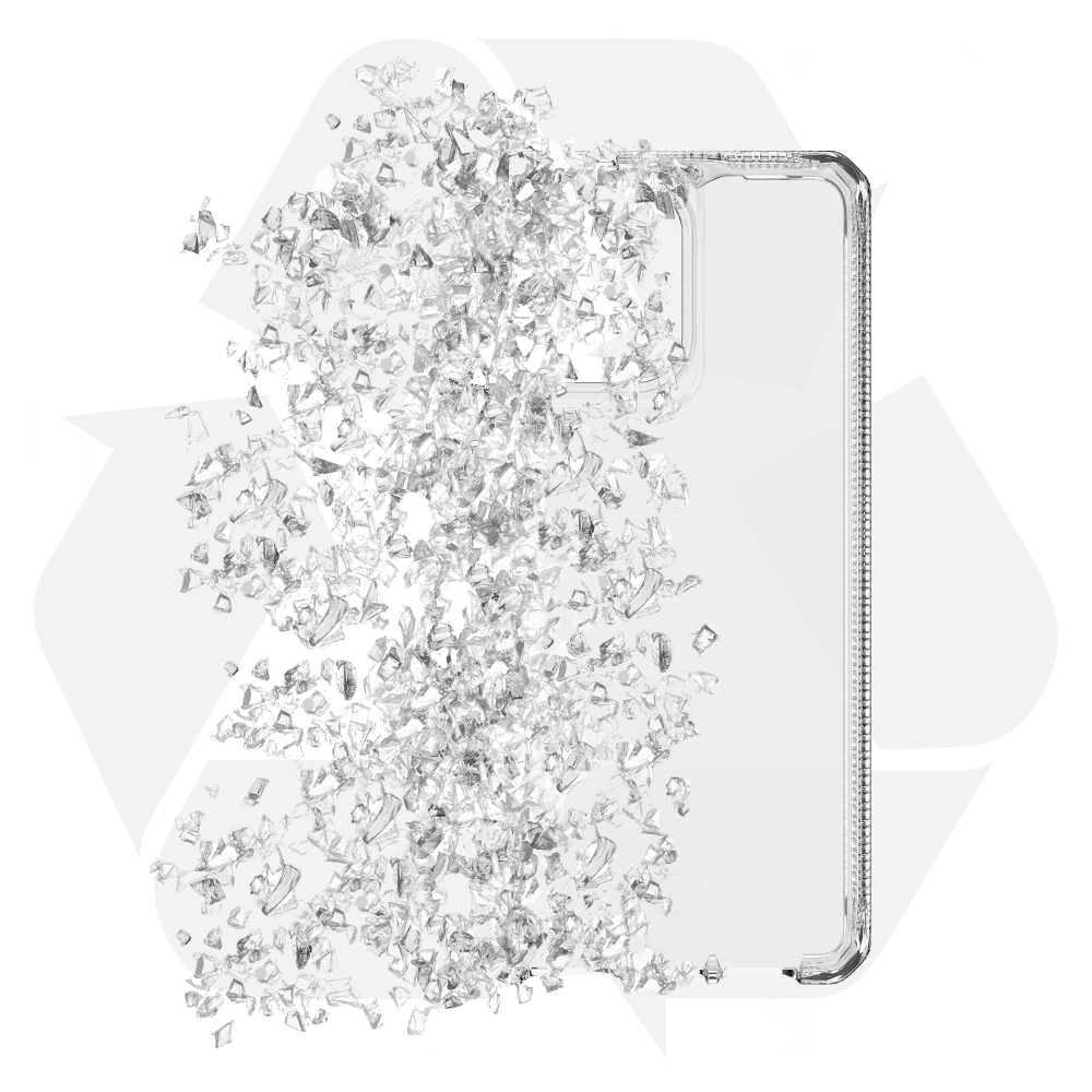 Wholesale cell phone accessory ITSKINS - Spectrum_R Clear Case for Motorola Moto G Stylus 5G
