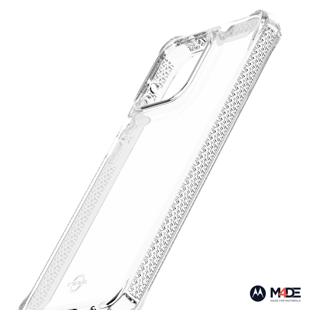 Wholesale cell phone accessory ITSKINS - Spectrum_R Clear Case for Motorola Moto G Stylus 5G