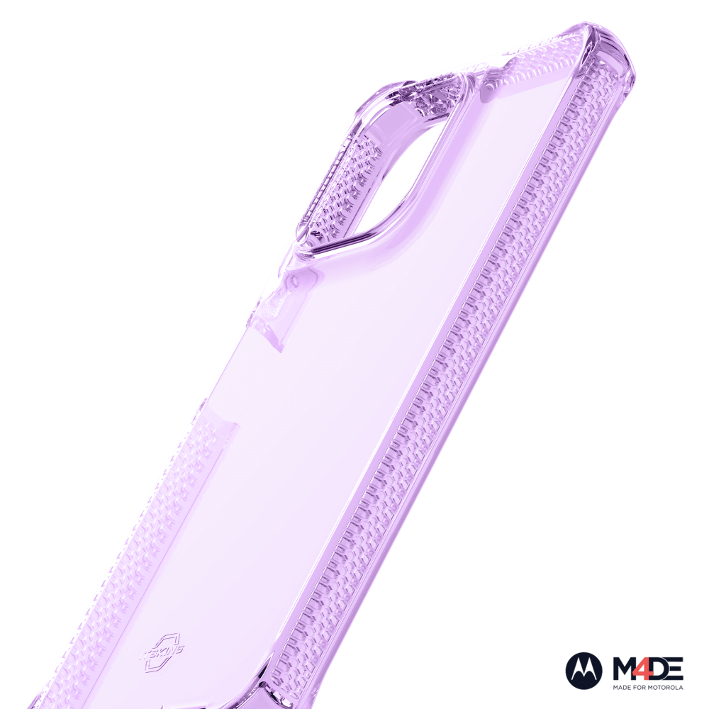 Wholesale cell phone accessory ITSKINS - Spectrum_R Clear Case for Motorola Moto G 5G (2025