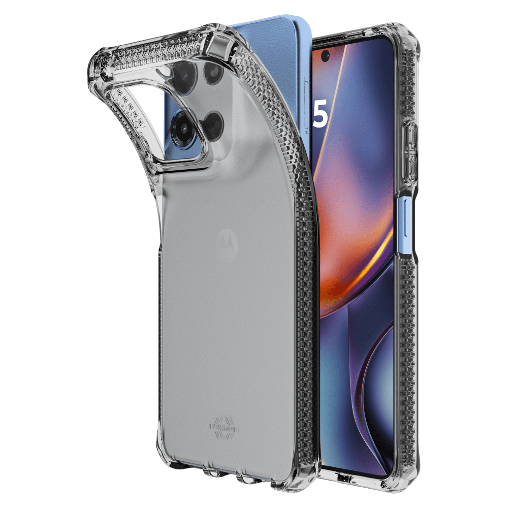 Wholesale cell phone accessory ITSKINS - Spectrum_R Clear Case for Motorola Moto G 5G (2025