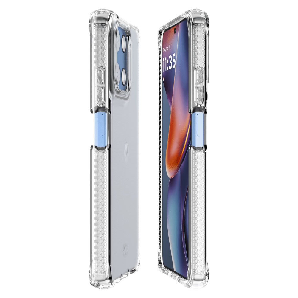 Wholesale cell phone accessory ITSKINS - Spectrum_R Clear Case for Motorola Moto G 5G (2025