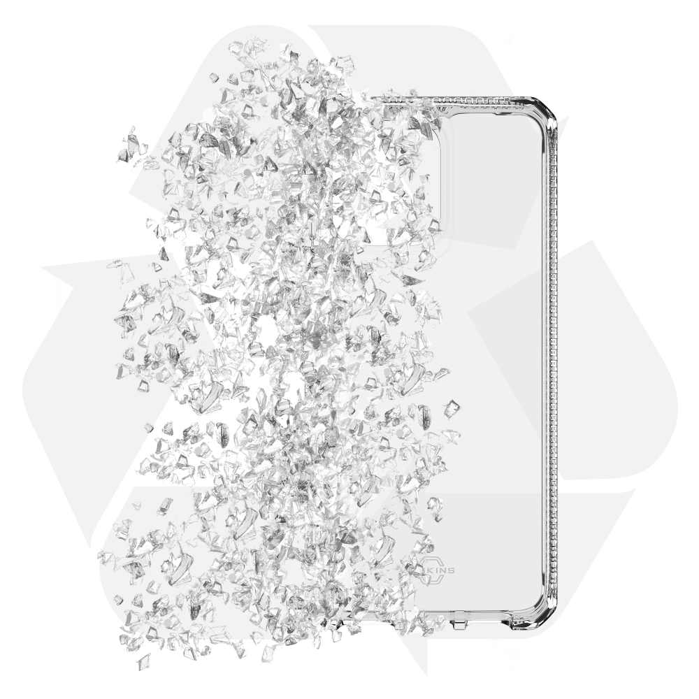 Wholesale cell phone accessory ITSKINS - Spectrum_R Clear Case for Motorola Moto G 5G (2025
