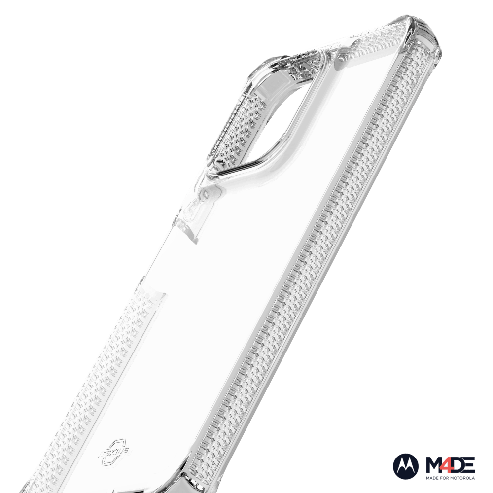 Wholesale cell phone accessory ITSKINS - Spectrum_R Clear Case for Motorola Moto G 5G (2025