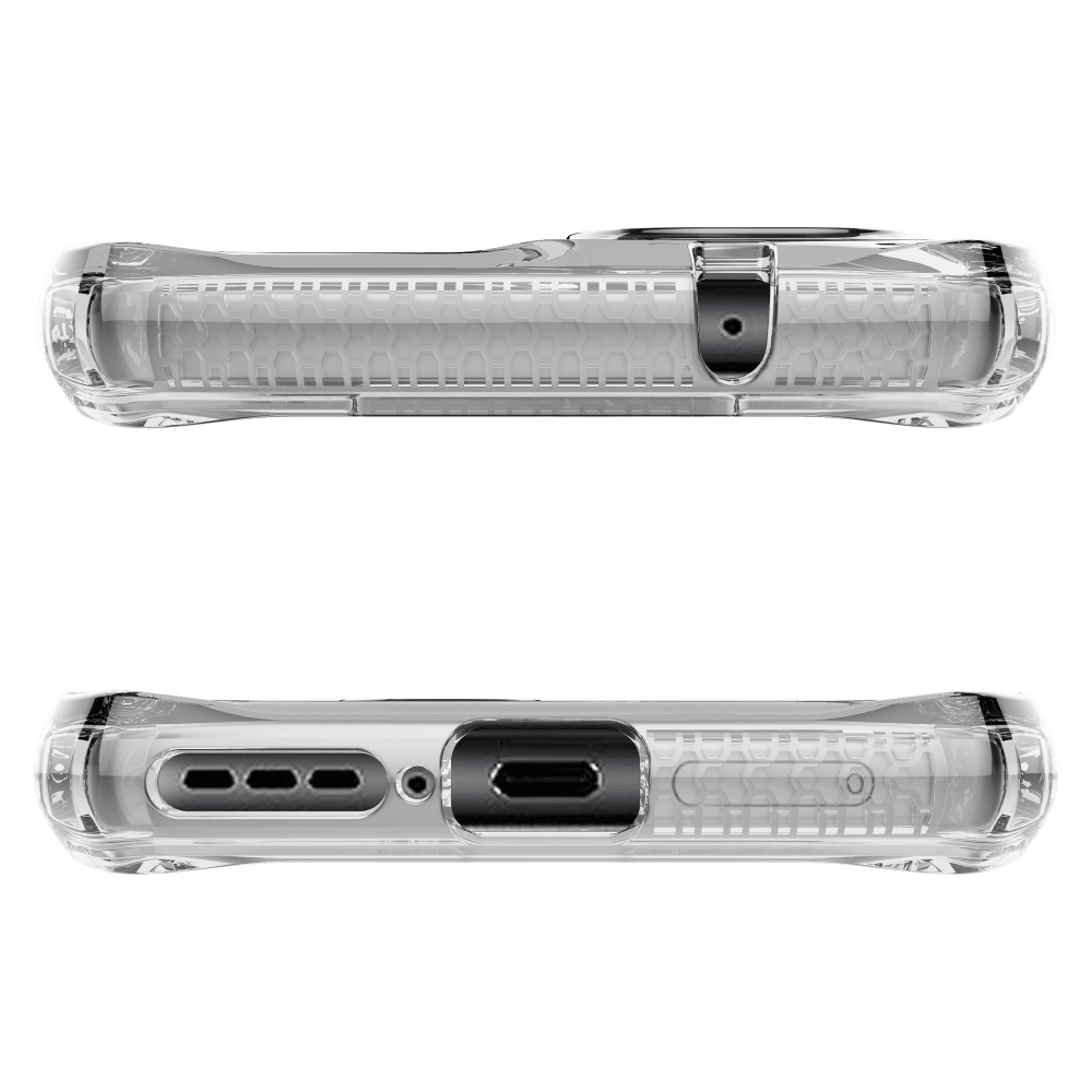 Wholesale cell phone accessory ITSKINS - Spectrum_R Clear Case for Motorola Moto Edge (2024