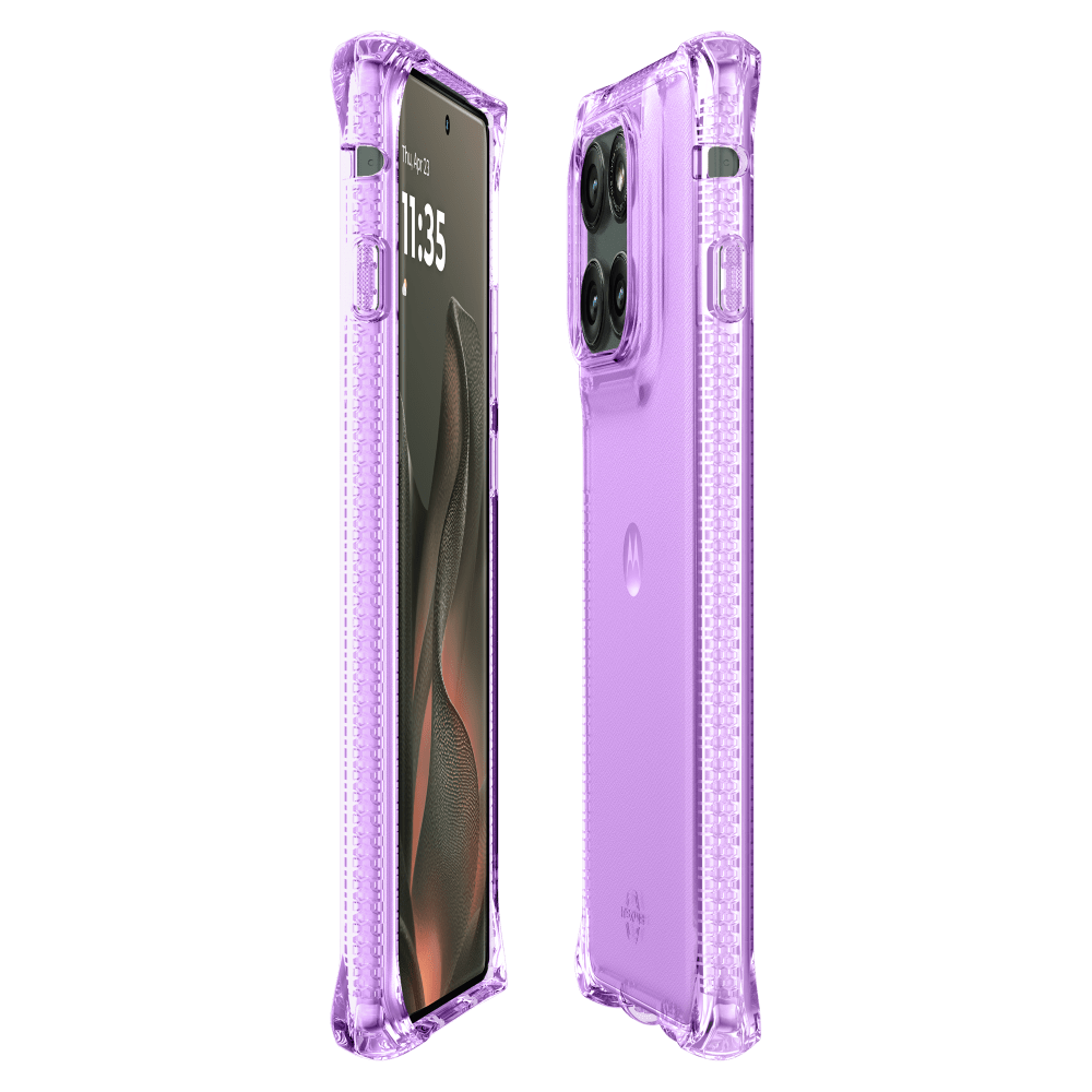 Wholesale cell phone accessory ITSKINS - Spectrum_R Clear Case for Motorola Moto Edge (2025