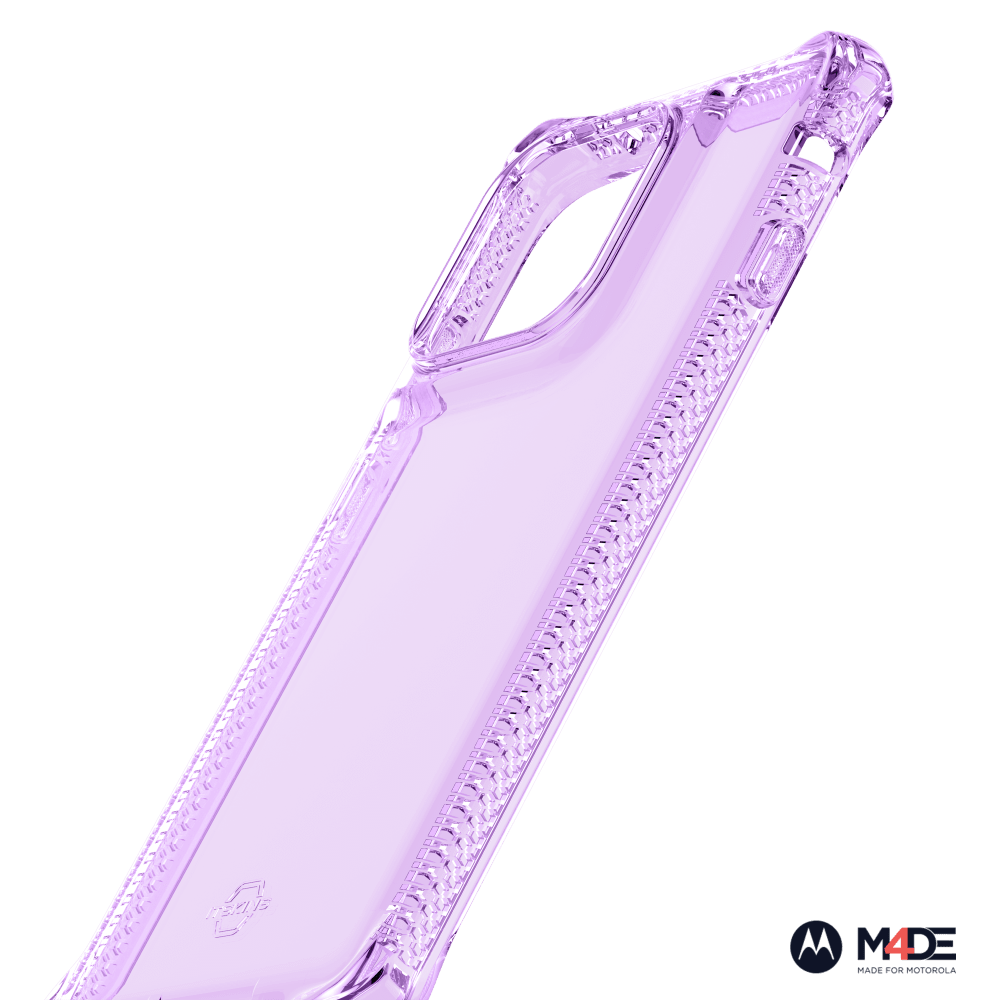 Wholesale cell phone accessory ITSKINS - Spectrum_R Clear Case for Motorola Moto Edge (2025