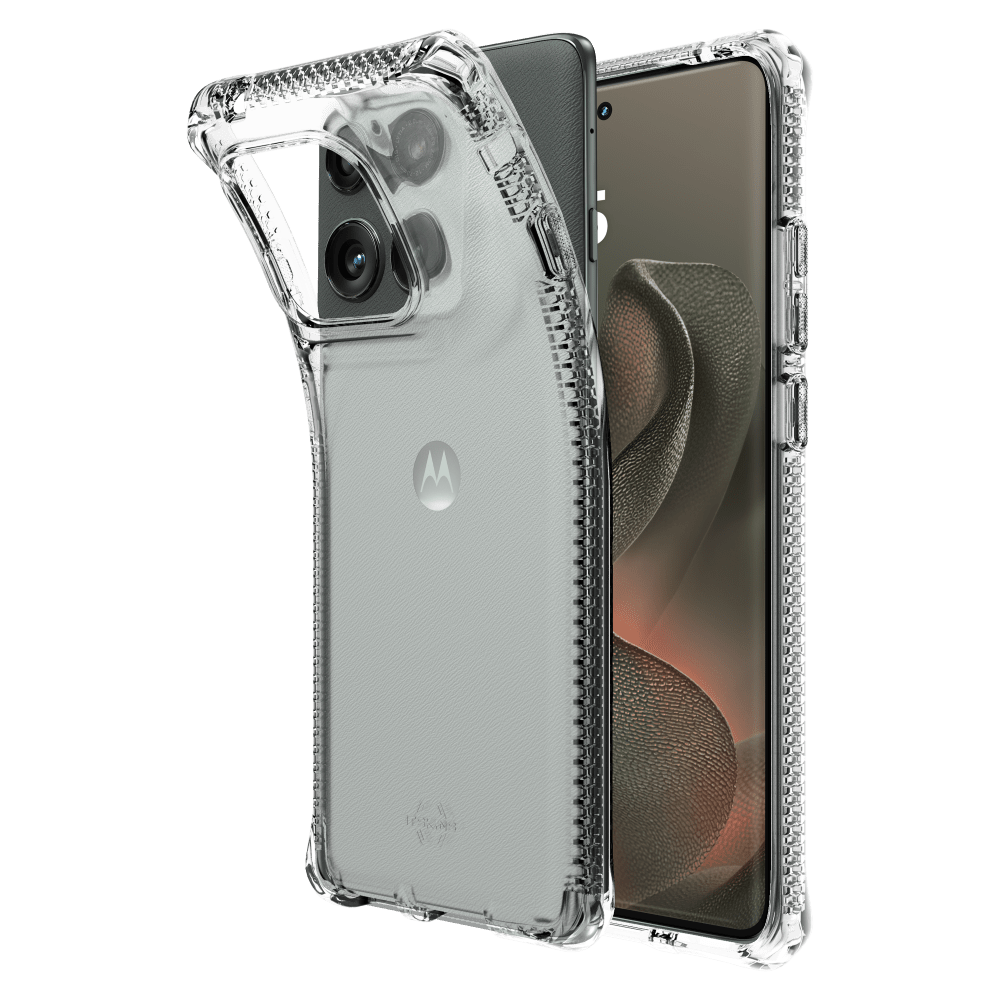 Wholesale cell phone accessory ITSKINS - Spectrum_R Clear Case for Motorola Moto Edge (2025