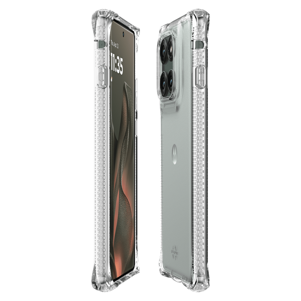 Wholesale cell phone accessory ITSKINS - Spectrum_R Clear Case for Motorola Moto Edge (2025